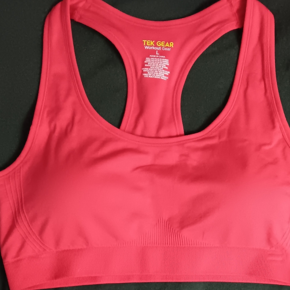 (Brand New)Tek Gear Women's Red Sports Bra